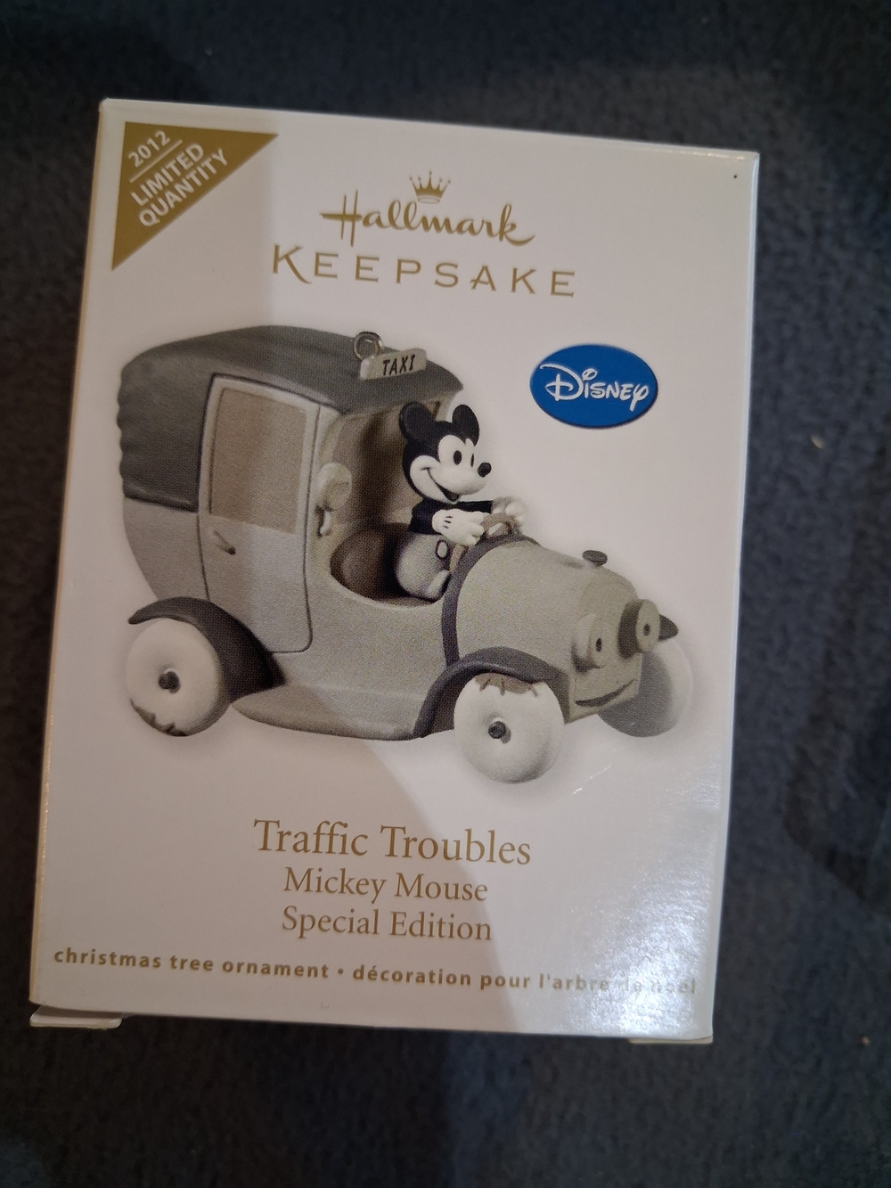 Disney Hallmark Keepsake Mickey Mouse Traffic Troubles Ornament